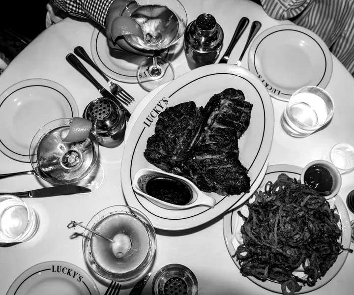 Exquisite steakhouse dining and premium cocktails at Lucky's Beverly Hills